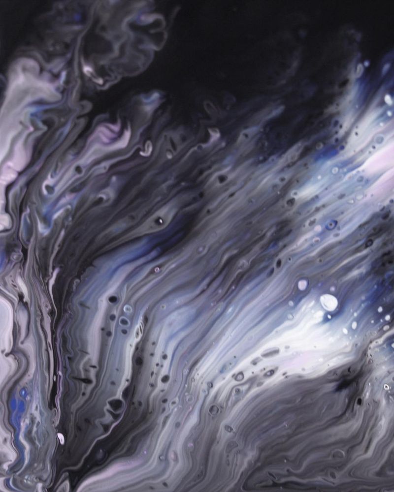 Abstract representation of active energy and fluid movement